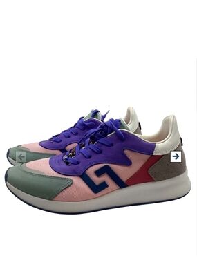 Rollie Colorblock Women's Sneakers in Pink & Purple